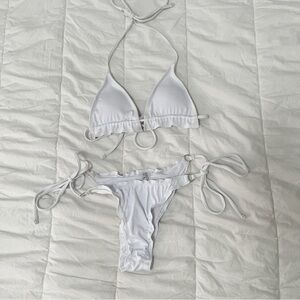 SHEIN White Bikini Set